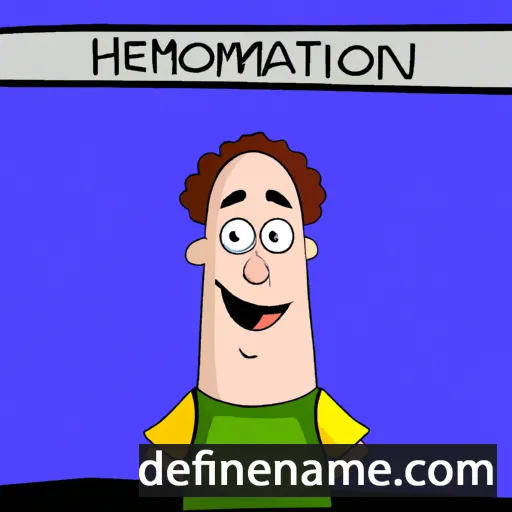 cartoon of the name Hemilton