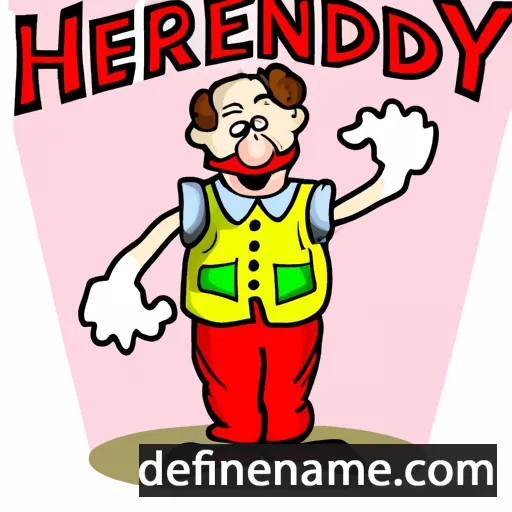 Hendreary cartoon