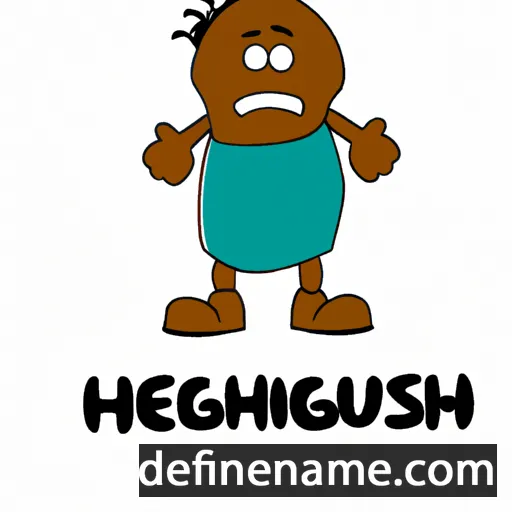 cartoon of the name Heneguash