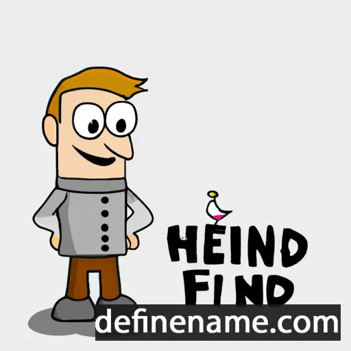 cartoon of the name Henfrid