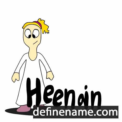 Henni cartoon