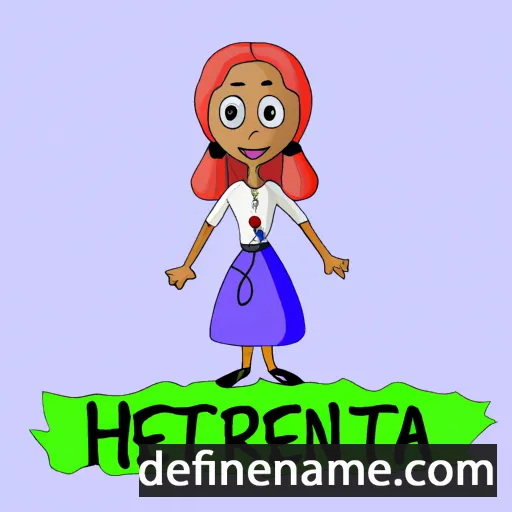 Henretta cartoon