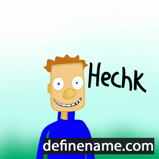 cartoon of the name Henrick