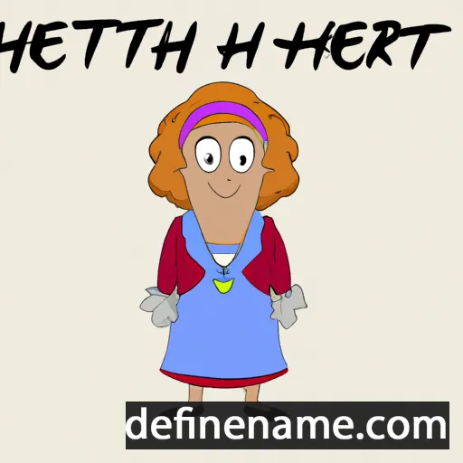 cartoon of the name Henriëtta