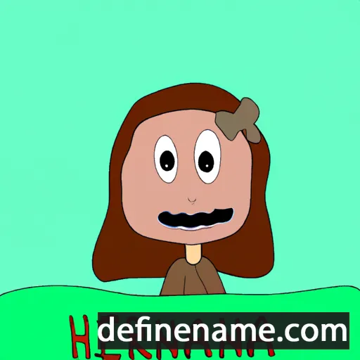 Henrina cartoon