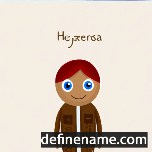 cartoon of the name Henrysia