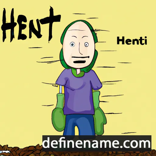 Henti cartoon