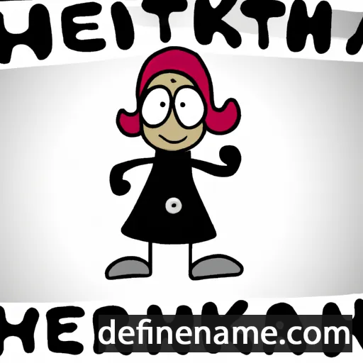 Hentriikka cartoon