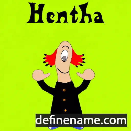 Hentta cartoon