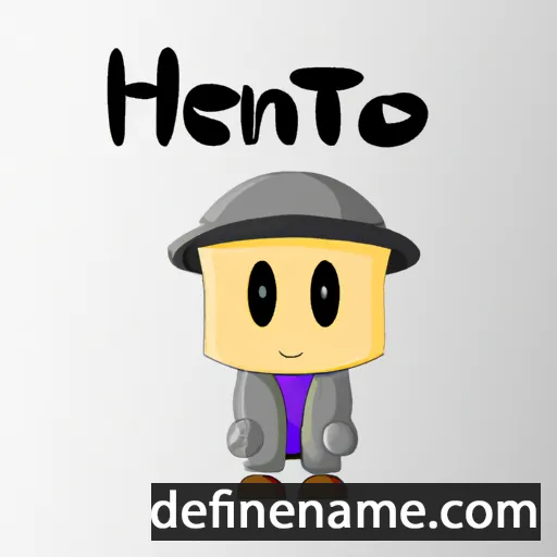 Hentto cartoon