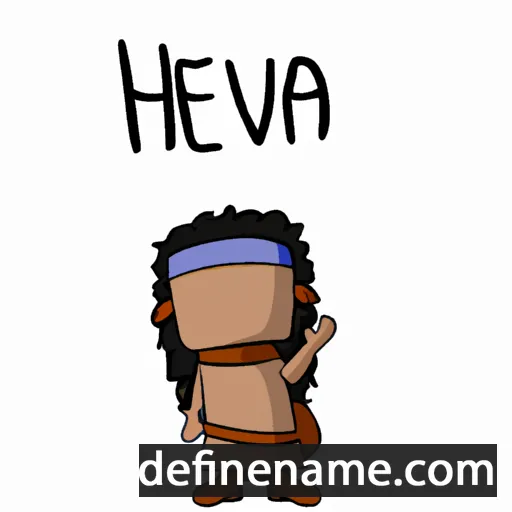 Heóva'éhe cartoon