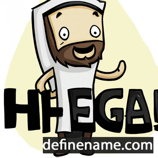 cartoon of the name Heqaib