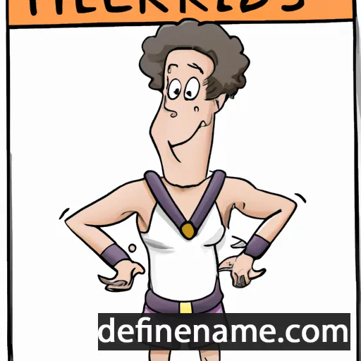 cartoon of the name Heràclides