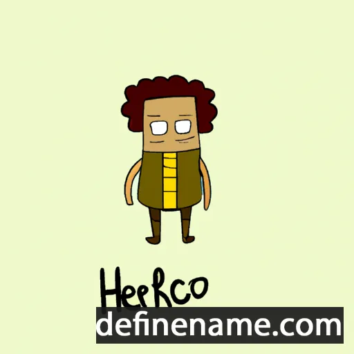 cartoon of the name Heraklo