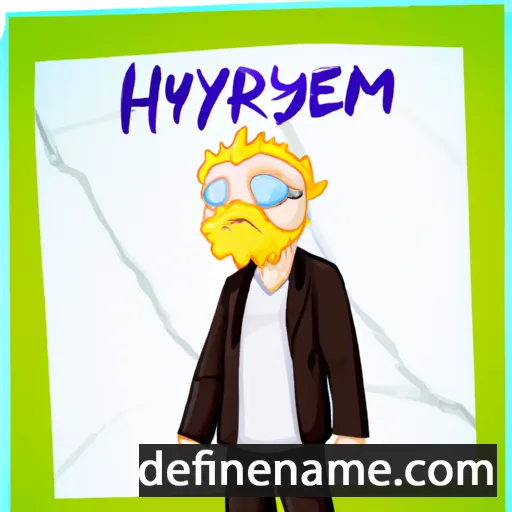 cartoon of the name Herasym