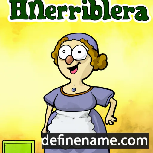 cartoon of the name Herbertina