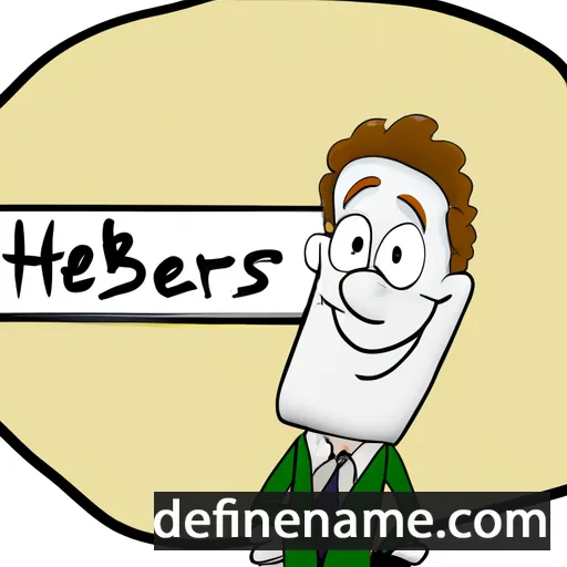 cartoon of the name Herberts