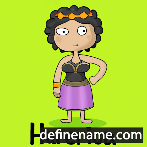 cartoon of the name Herculina