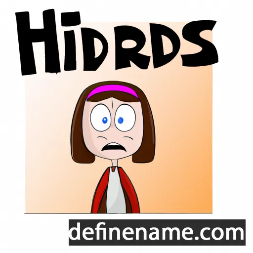 Herdis cartoon