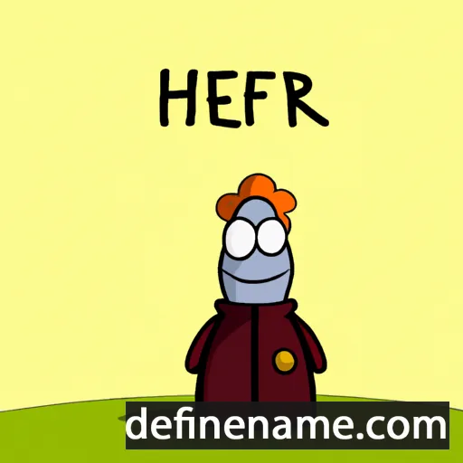 Herefrið cartoon