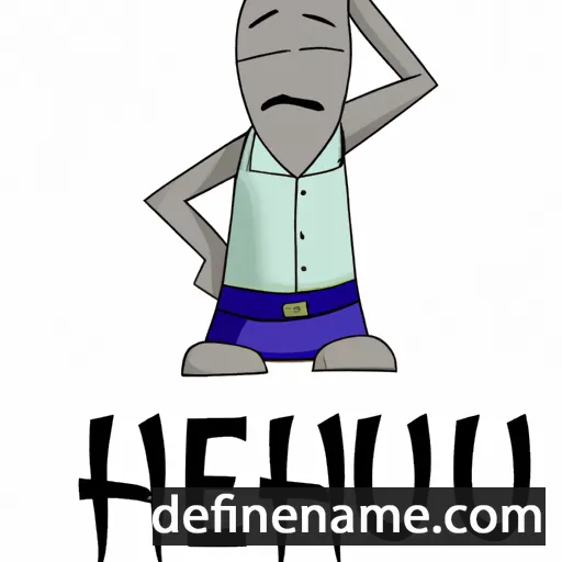 cartoon of the name Herehau