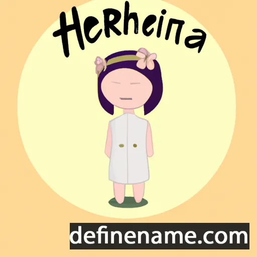 cartoon of the name Herennia