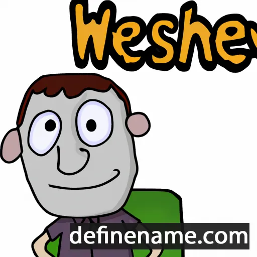 cartoon of the name Hereswith