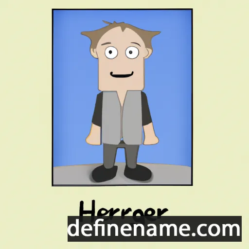 Hergeirr cartoon