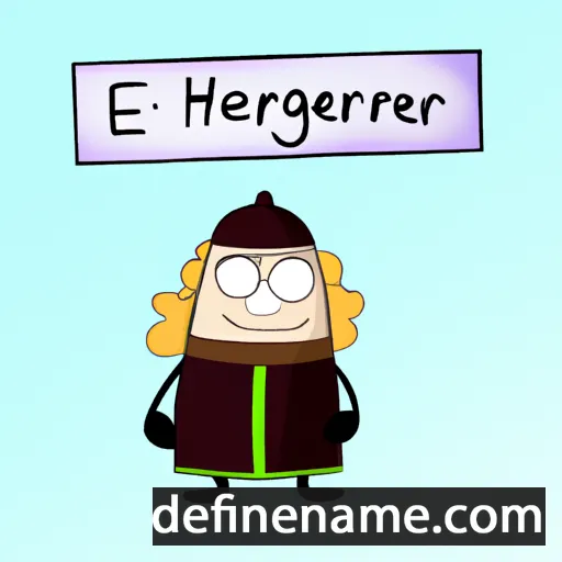 Hergerðr cartoon