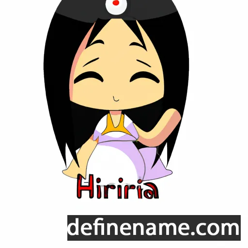 Herihira cartoon