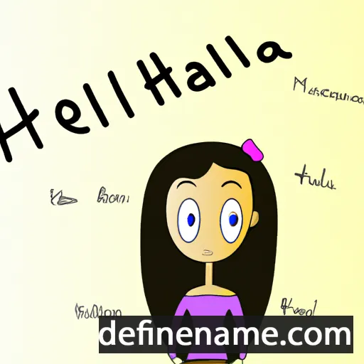 cartoon of the name Herilalaina