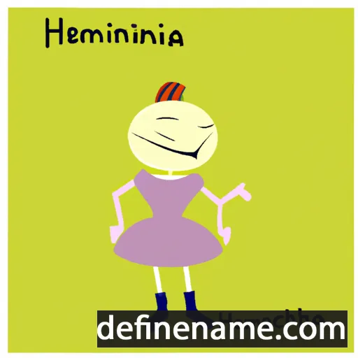 Herinambinina cartoon