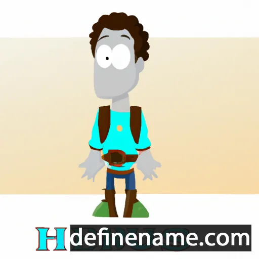 cartoon of the name Herius