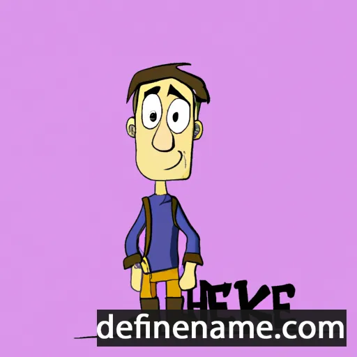 cartoon of the name Herke