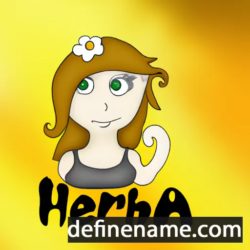 cartoon of the name Herla