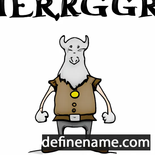 Herlaugr cartoon