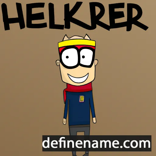 cartoon of the name Herleikr