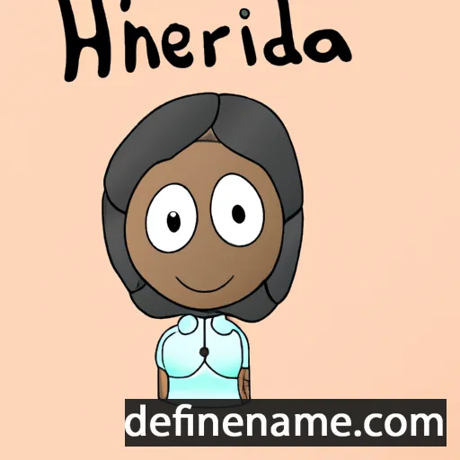 cartoon of the name Herlinda