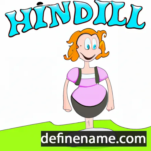 cartoon of the name Herlinde