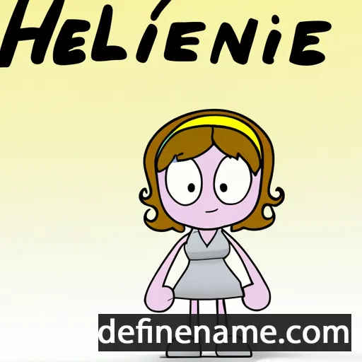 cartoon of the name Herline