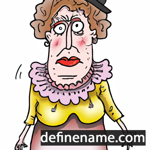 Herlofina cartoon