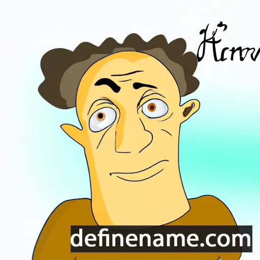 cartoon of the name Herlov