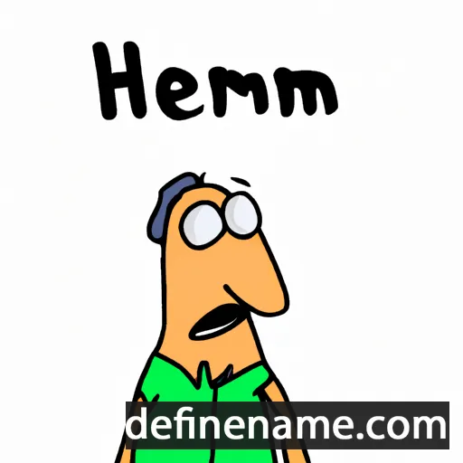 cartoon of the name Herm