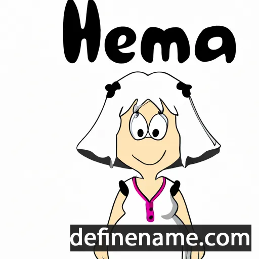 cartoon of the name Herma