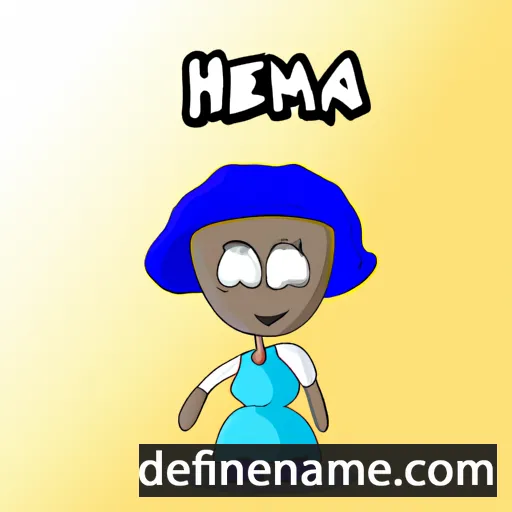 cartoon of the name Herma