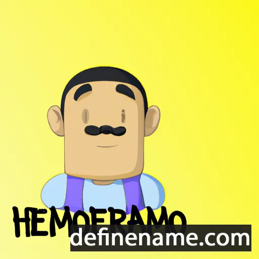 cartoon of the name Hermanarico