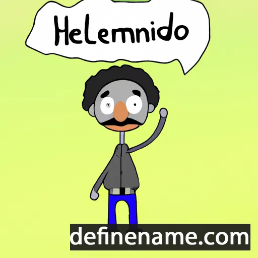 Hermelando cartoon