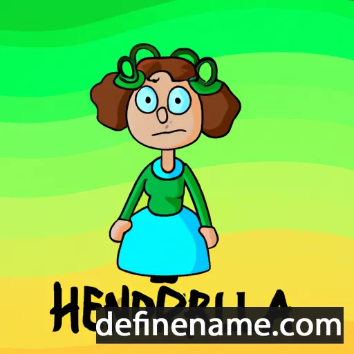 Hermelinda cartoon