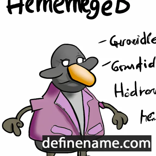 cartoon of the name Hermenegild