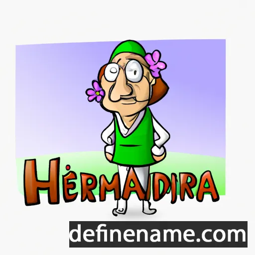 Hermengarda cartoon